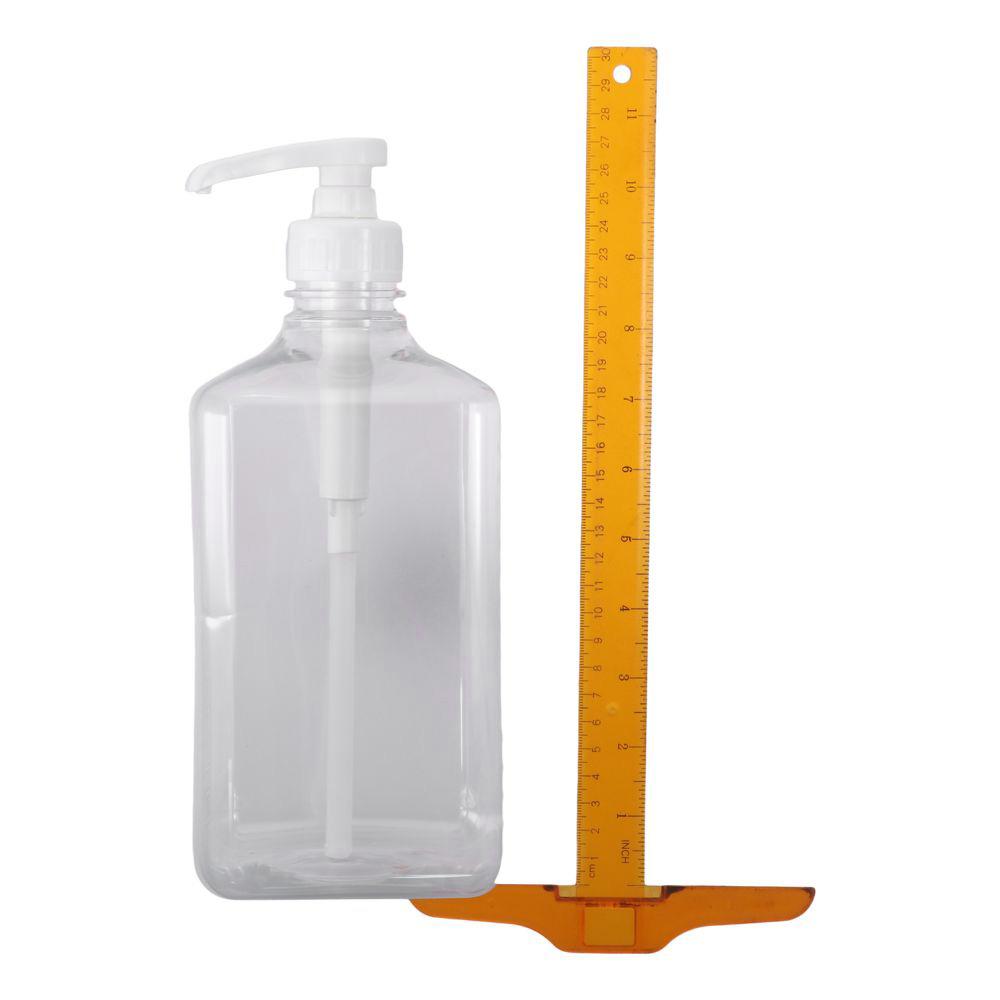1600ml Syrup Dispenser Hand Pressure Liquid Pump Syrup Squeeze Coffee Honey Sauce Ketchup