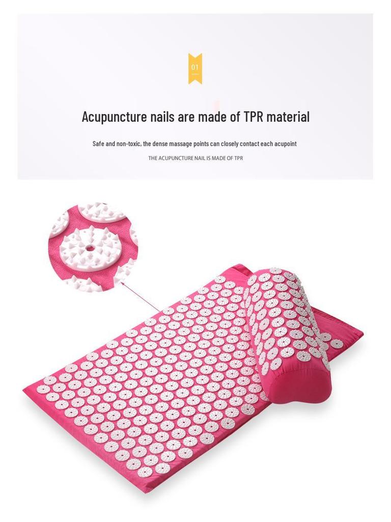 Custom Acupuncture Massage Yoga Mat for Meridian Therapy and Gymnastics