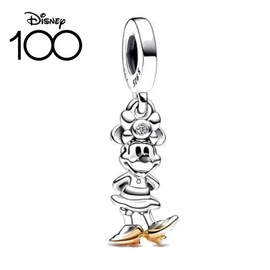 Самый продаваемый кулон-шарм из стерлингового серебра 925 пробы серии Disney, подходит для оригинального браслета DlY! Мода для дня рождения женщины