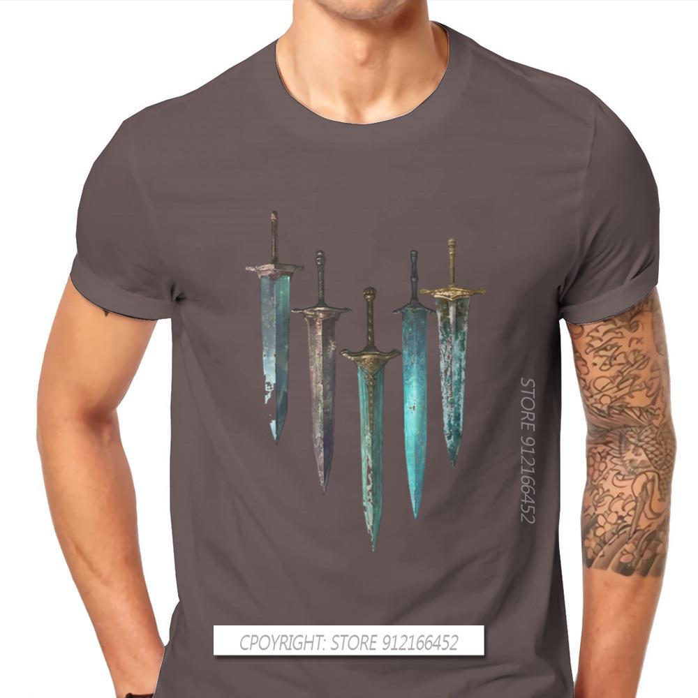 Футболки Moonlight Sword Хэллоуин Лорд Унисекс Darkstalker Kaathe Игра Мужской Харадзюкуопс Футболка Круглый вырез Большой размер