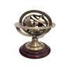 15.24 Cm Armillary Sphere On Elegant Wooden Base A Nostalgic Decor Accent for Your Home Décor Armillary Sphere Best Gift