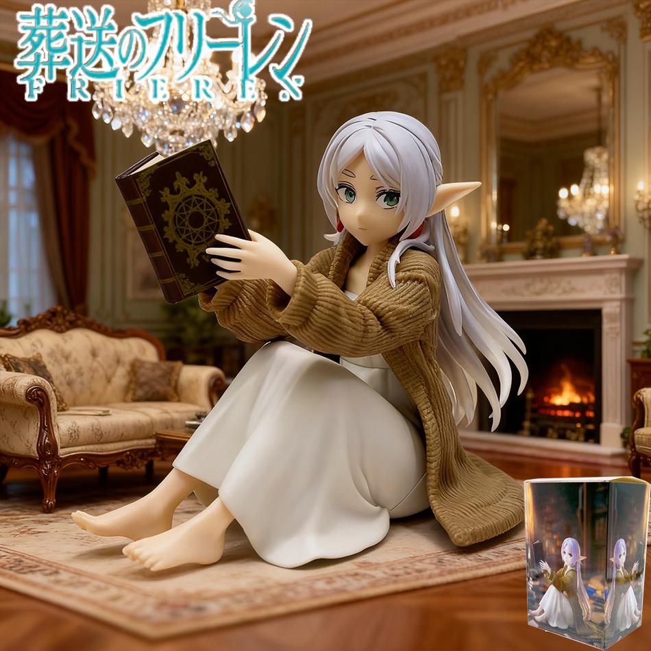Фигурка девушки из аниме "Frieren Beyond Journey's End" (Заглушка для лапши) из аниме "Sousou no Frieren" (Коллекционная модель куклы, игрушка, подарок).