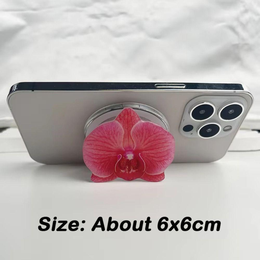 Cymbidium Phone Grip Support Акриловое крепление для телефона на палец для iPhone для Magsafe