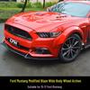 15-17 Ford Mustang Wide Body Kit: Front Lip, Side Skirts, Rear Wing