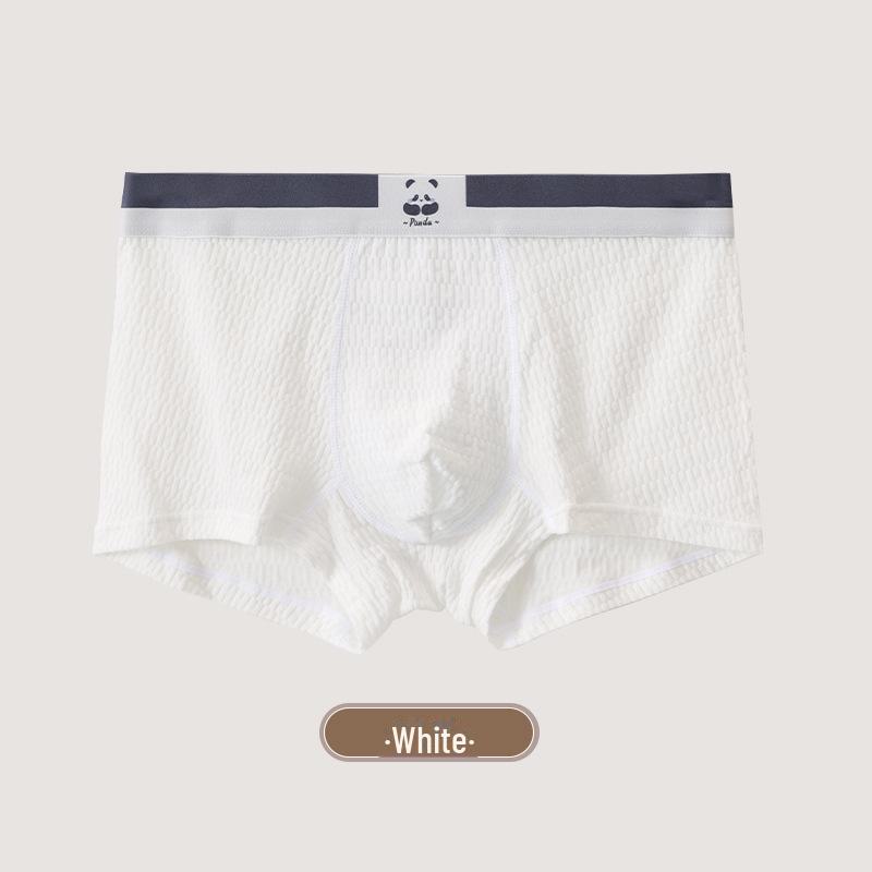 Мужские хлопковые шорты-боксеры — дышащие, молодежные, мягкая ткань, дизайн с четырьмя углами