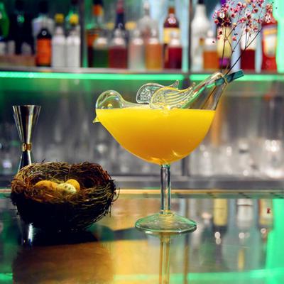 300 мл новый стиль птица коктейльное стекло ночной клуб Tipsy стеклянная посуда Specia смешивание бокал для вина молекулярный стакан для холодного питья фруктовый сорбет