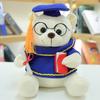 New Graduation Season Animal Plush Doll Wear Bachelor Coat Graduation Certificate Bear Capybara Plush Toy for Students Gift