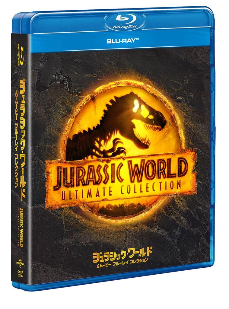 Коллекция Blu-ray из 6 фильмов «Мир юрского периода» (Набор из 6 дисков) [Блю рей]
