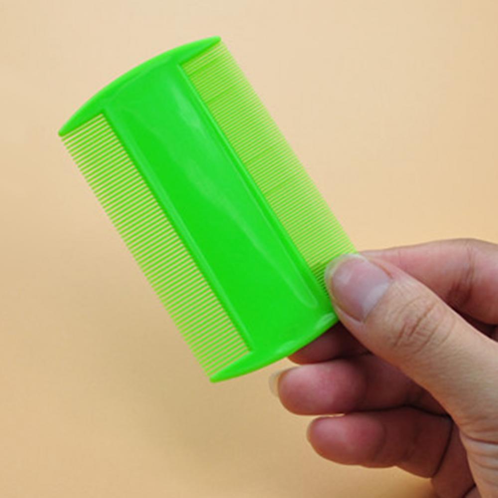 Pet Flea Comb Double Sided Nit Comb Dust Remover Fine Tooth Head Lice Hair Combs for Pet Flea Cat Hair Cleaning Supplie
