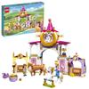 LEGO Disney Princess Belle and Rapunzel's Kingdom Stables 43195 Toy Block Present Princess Princess Animal Animal Girls Ages 5+