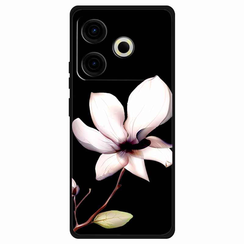 Чехол для Tecno Pova 6 Neo Силиконовый Мягкий Цветок Космос Модный Чехол Для Tecno Phantom X2 Pro Чехлы Пейзажная Краска Чехлы Милые