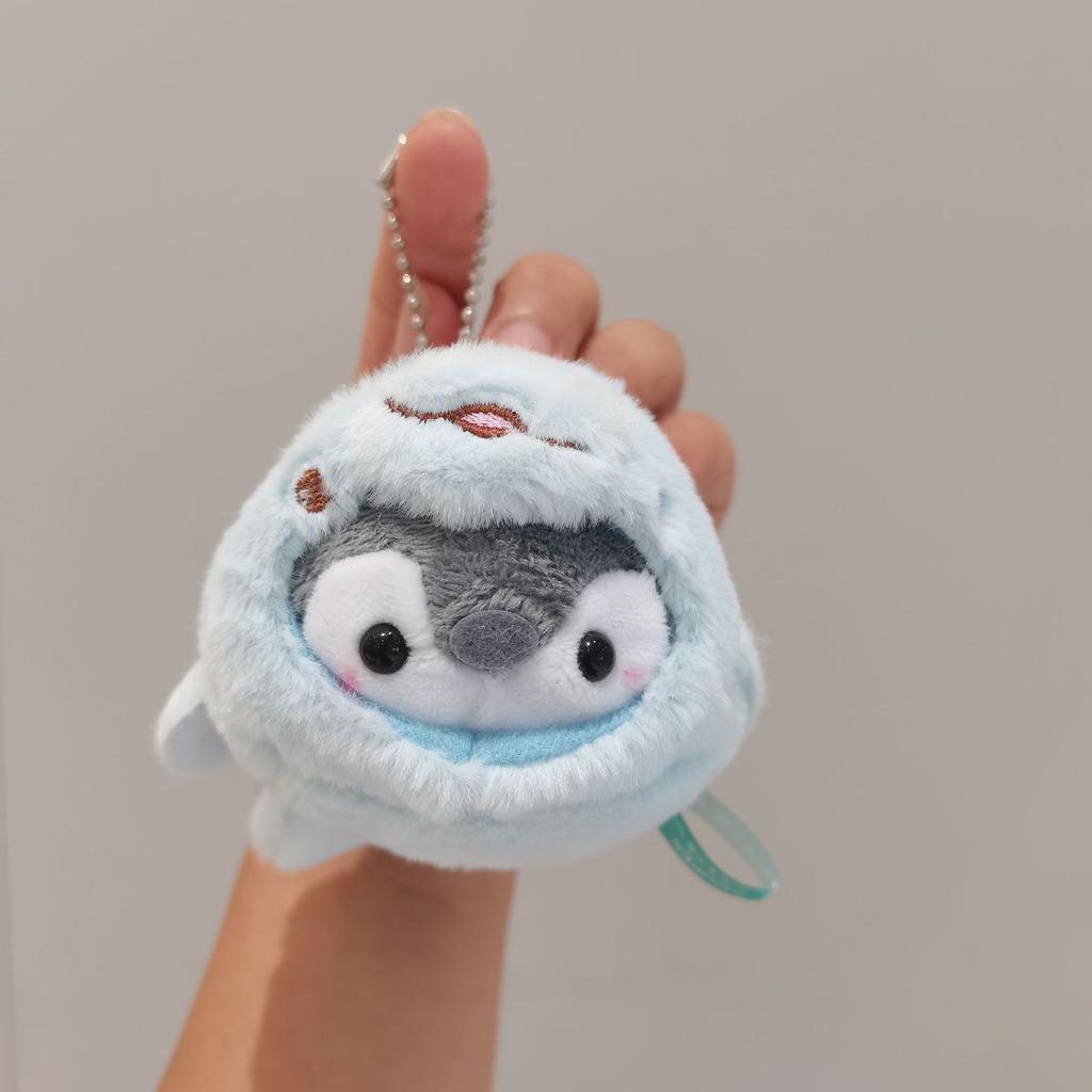 Cute Cute Seal Penguin Penguin Penguin Plush Toy Doll Transformed Into Sea Lion Dolphin Penguin Bag Hanging Doll