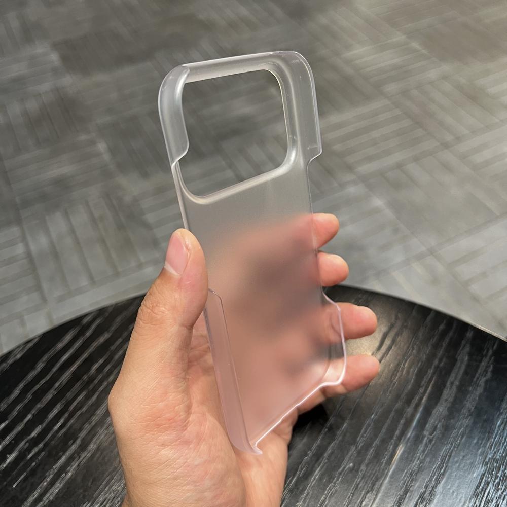 Матовый ультратонкий прозрачный чехол с защитой от перегрева для iPhone 17 12 11 15 16 Pro Max 13 14 Plus 17pro 17 Air Безрамочная поликарбонатная крышка