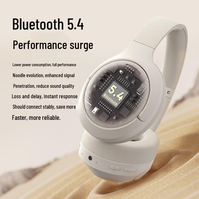 Lanston HBN07 Active Noise Cancelling Wireless Over-Ear Headphones