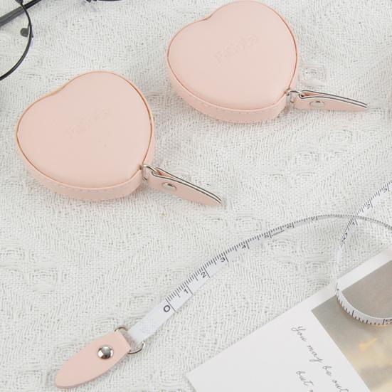 150 см Сердце Выдвижная рулетка Мягкая Мини измерительная лента Портативный Портной Шитье