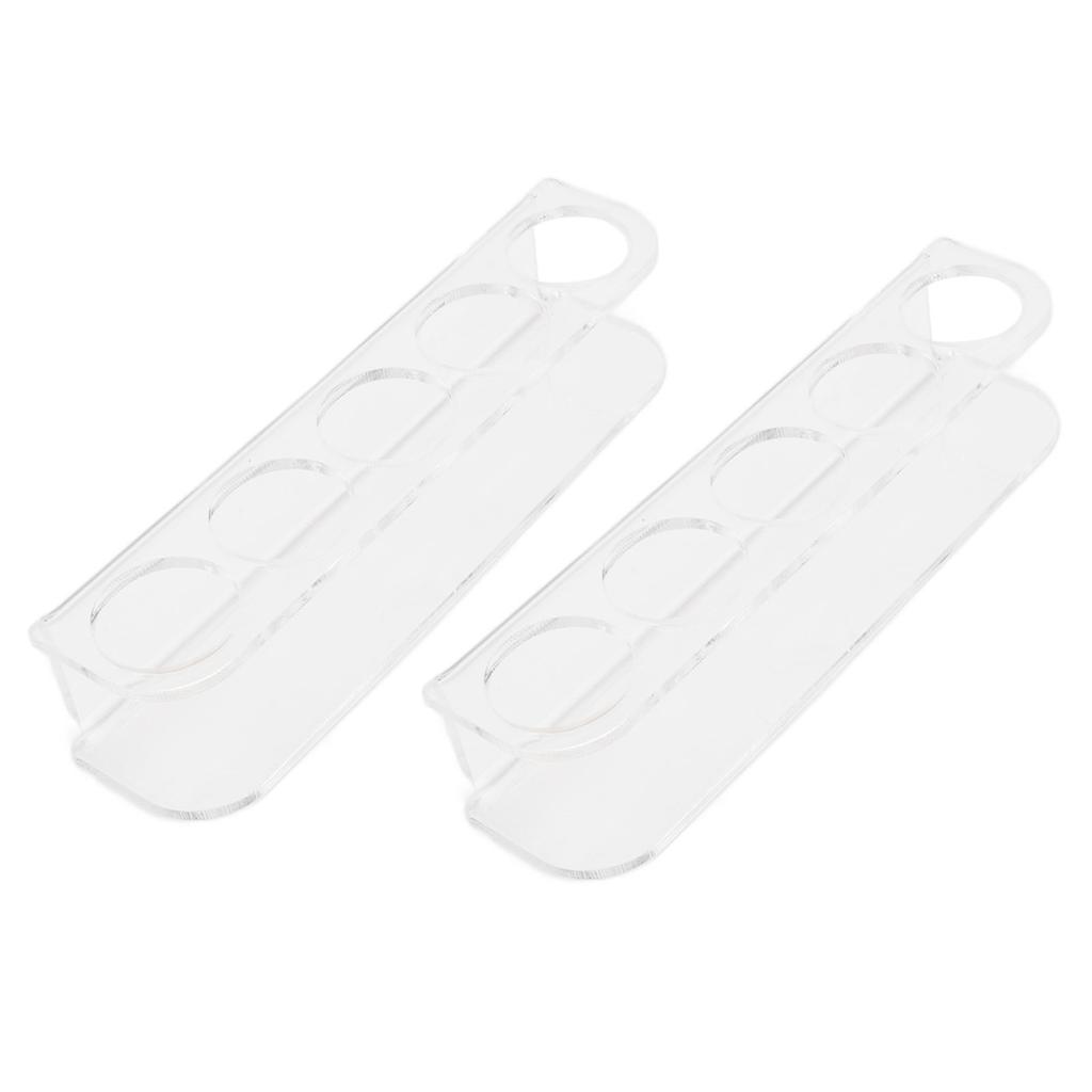 Держатель для флакона на холодильник, экономящий место, акриловый настенный держатель для флакона диаметром 2,5 см