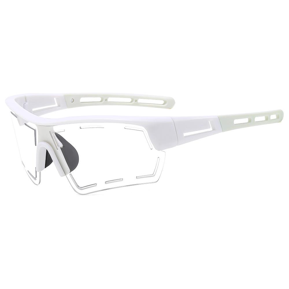 Sun Glasses Glasses Men And Ladies Large Spectacle Frame Frame Uv Sunglasses Colorful Sports Cycling Eyeglasses Protective Glasses 9821