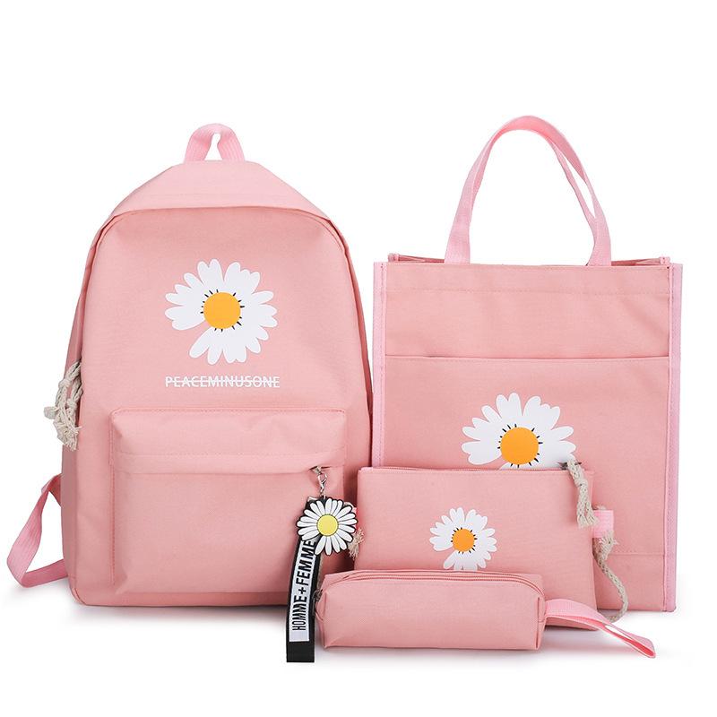 Korean Style Schoolbag for Students - Large Capacity Backpack for All School Levels