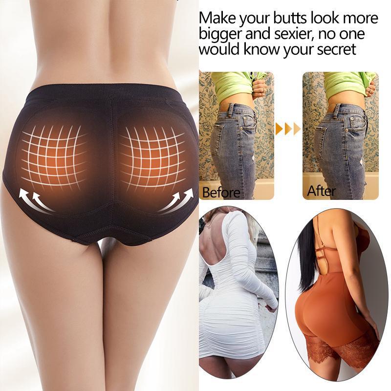 Женские трусики с подтяжкой ягодиц, дышащие бесшовные трусы с низкой талией, корректирующее нижнее белье для ягодиц
