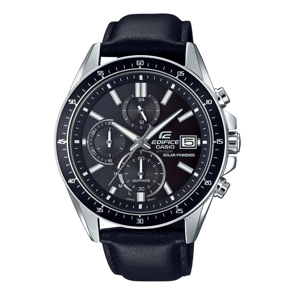 Casio Мужские аналоговые кварцевые часы EFS-S510L-1AVU из нержавеющей стали, водостойкость 100 м