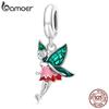 BAMOER 925 Sterling Silver Cute Fairy Elf Charms Bead Pendant Fit Original DIY Bracelet Bangle Fine Jewelry Gifts