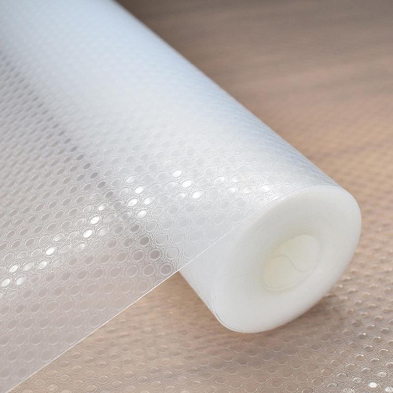 Reusable Kitchen Cabinet Mats Drawer Mats Washable Dustproof Waterproof Placemats Refrigerator Non-Slip Mats Oil-Proof Liners