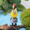 Сладкая пара Любовники с сундуком Фигурки Миниатюрное ремесло Фея DIY Украшение Садовый декор