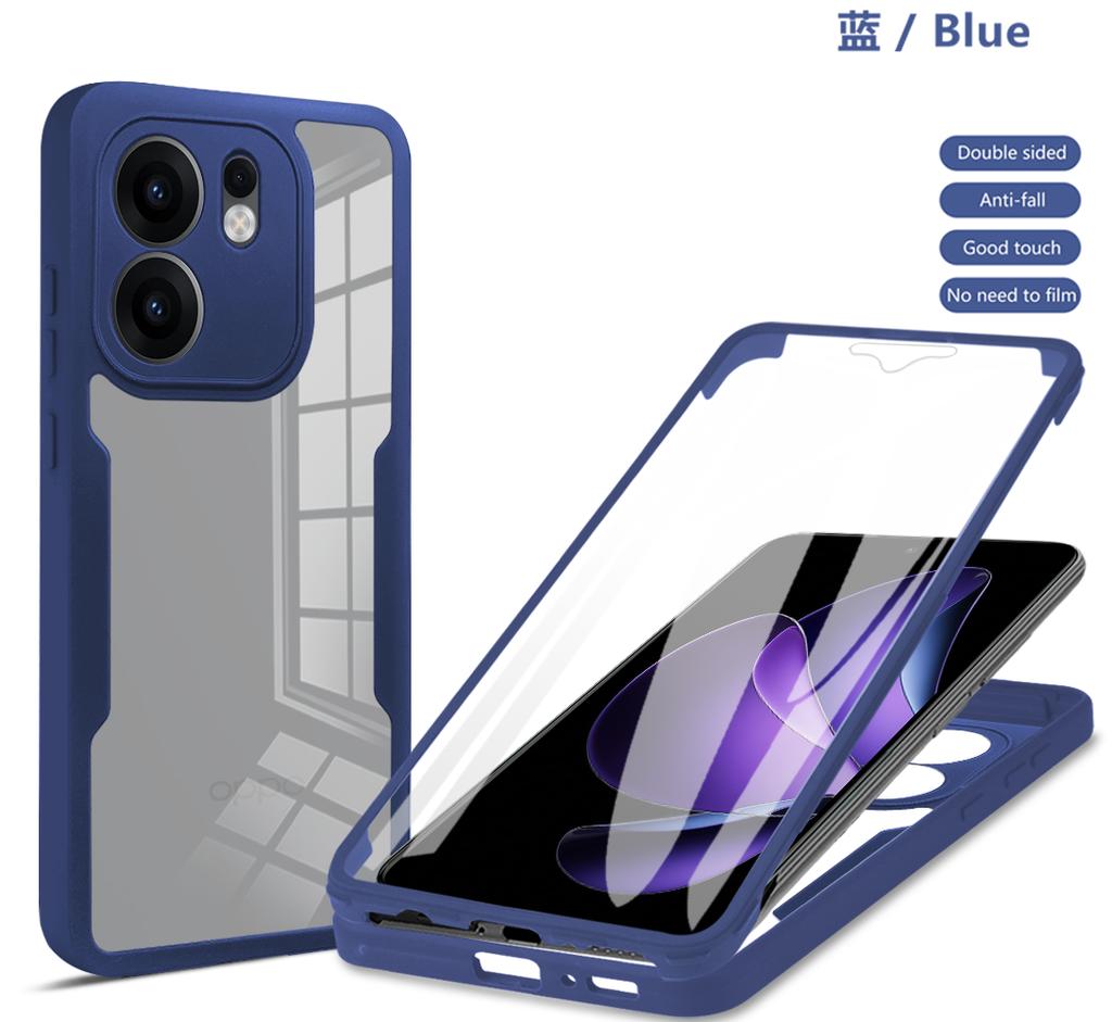 Чехол для OPPO Reno 13F 13FS 5G Reno 14 Pro Reno15 с защитой всего корпуса, противоударный, прозрачный, Fundas Coque Capa