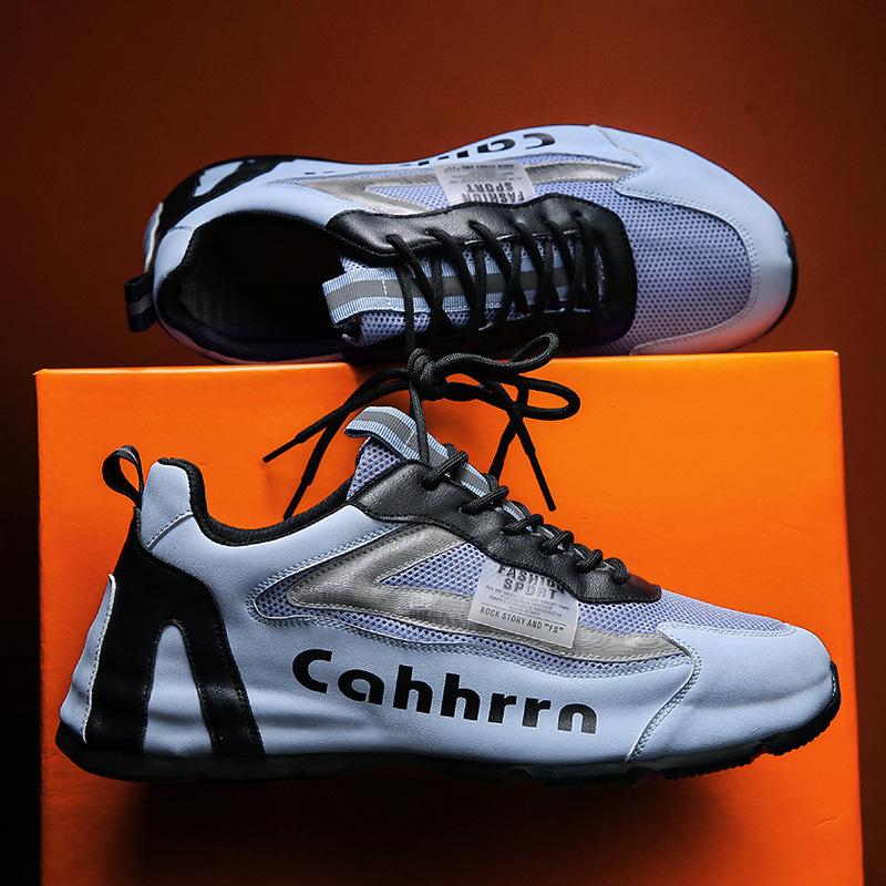 Модные высококачественные мужские повседневные кроссовки 2024 года, повседневные теннисные туфли на плоской подошве, дышащая сетка, туристическая мужская обувь для бега, Zapatillas De Hombre