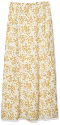 Юбка-макси Ungrid La Floral Print, облегающая, размер F, женская, 112020858801, цвет слоновой кости, Япония, (Свободный размер)