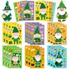 6 Diy St Patrick'S Day Stickers Headbands Irish Hat Festival Puzzle Stickers Iii
