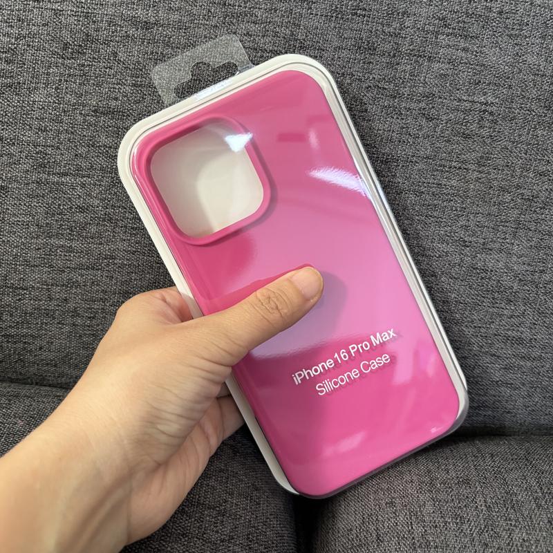 Чехол Apple Original 16 Pro max для Apple 15 14 13 12 Pro max из мягкого силикона с защитой от скольжения и грязи