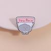 YOU ROCK Inspirational Cloud Brooch Zinc Alloy Lapel Badge Bag Clothes Decorative Brooch Statement Accessory