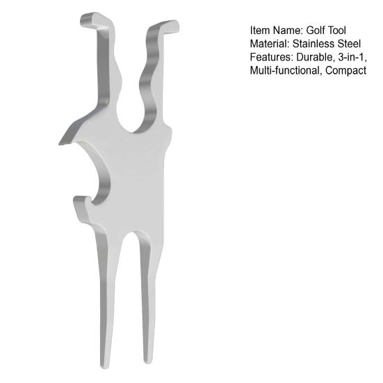 3-в-1 магнитный многофункциональный инструмент для гольфа, для гольф-кара, многофункциональный инструмент для открывания бутылок пива, маркер для мячей, инструмент для проделывания диво для гольфа, аксессуары