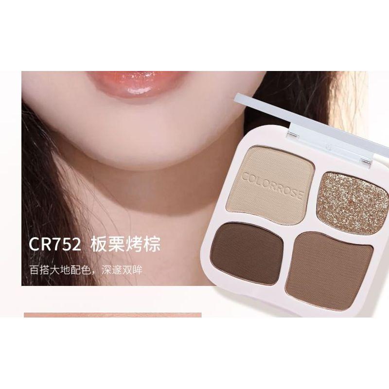 COLORROSE - Four-Color Magic Pocket Eyeshadow Palette - 5 Types