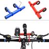 Fashion Lamp Mount Bicycle Double Tube Bracket Bike Handlebar Extender Fiber Aluminum Alloy
