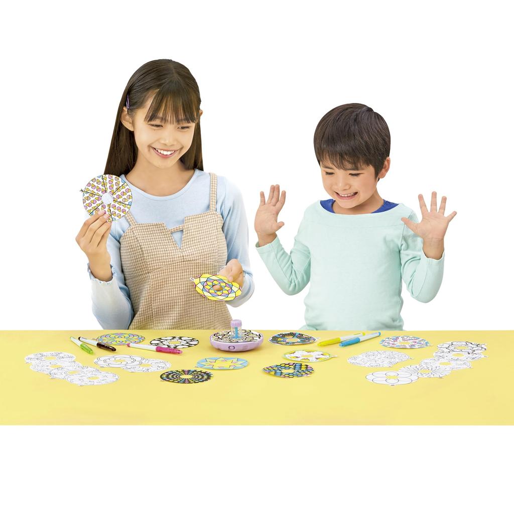 Пилот Спин Возраст 6 и Иллюстрация Трения Подарок AniMaker, Вверх, Анимация, Вращение,