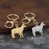 Alloy Keychains Faux Pearl Sheep Keychain, Zinc Lamb Car Key Ring Mini Holder, Handbags Backpacks Charm Decorative Accessory for Women Girls
