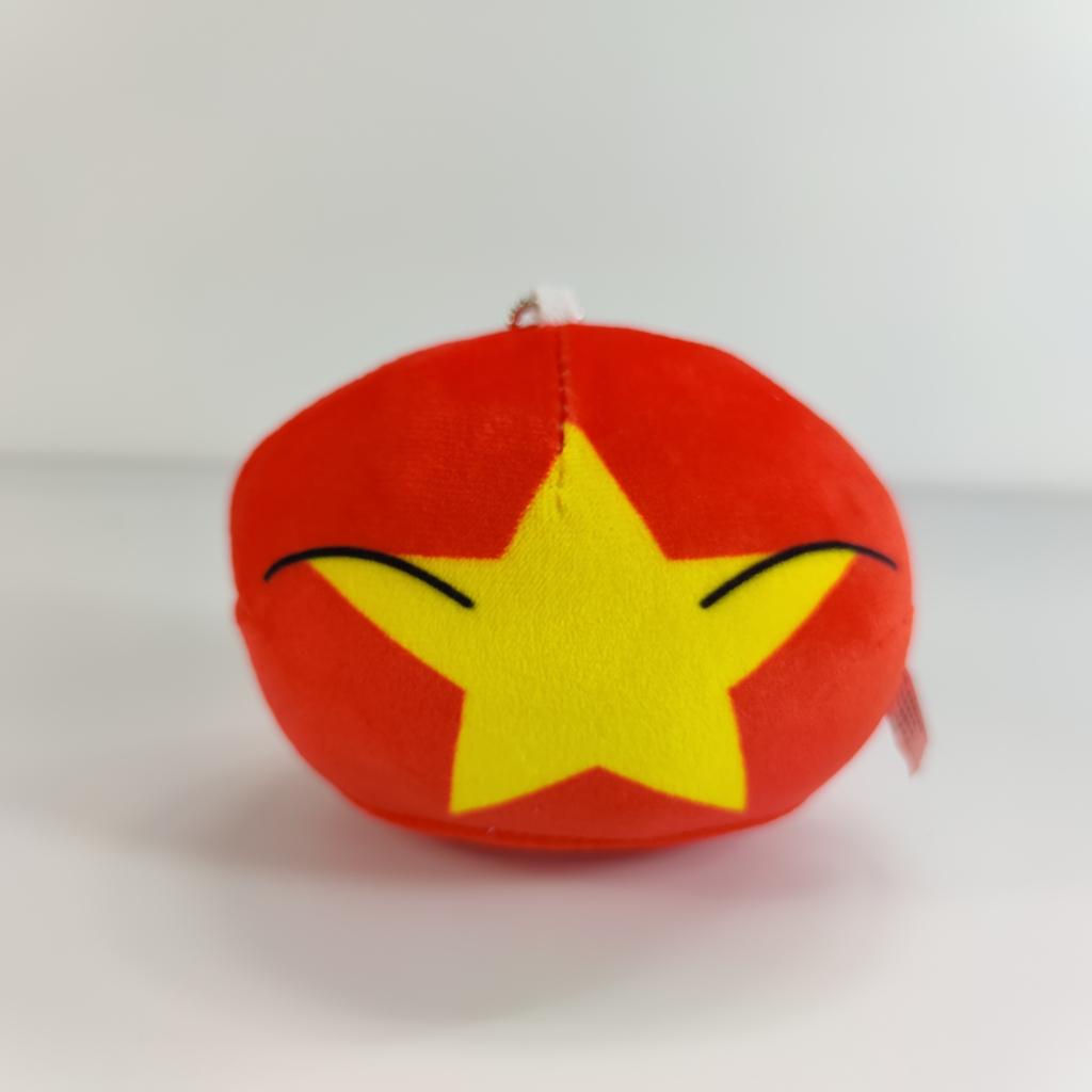 10cm Polandball Mini Plush Toy Kazakhstan Israel Palestine Iraq Egypt Countryball Anime Peripheral Gifts