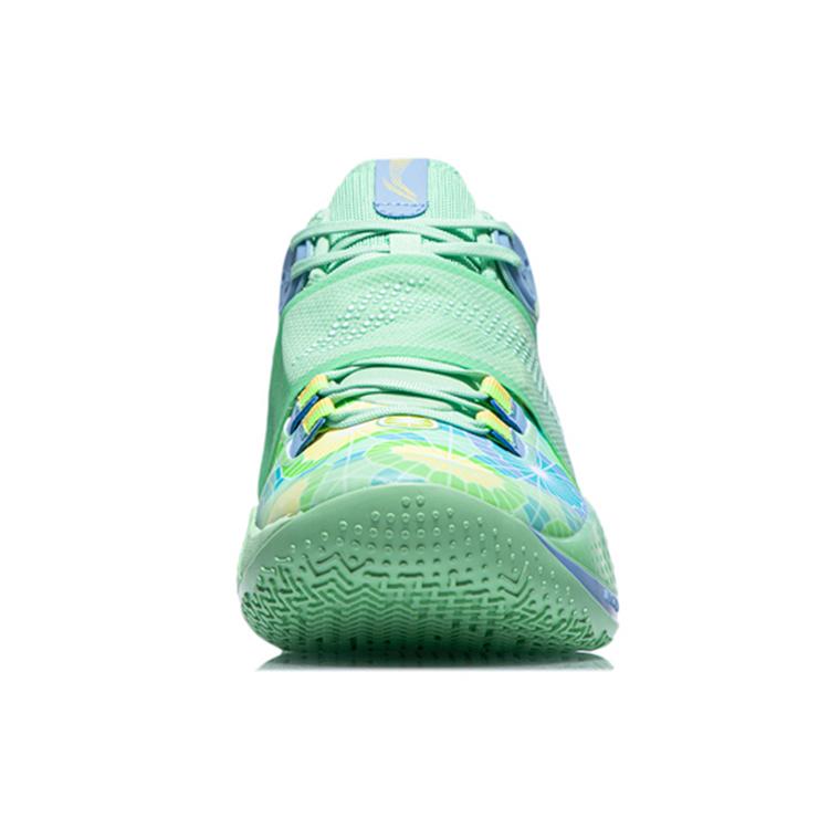 Баскетбольные кроссовки Li Ning SONIC 9 Мужские Средняя высота Мятно-зеленые ABAR011-E
