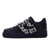 Nike Air Force 1 Низкие Скользкие Кроссовки для Скейтборда Женские Черные DD8959-001(Команда15-)