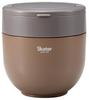 Skater Термо/холодная рисовая миска-ланч-бокс большой емкости 1250 мл со складной ручкой антибактериальная орехово-коричневая LDNO13AG