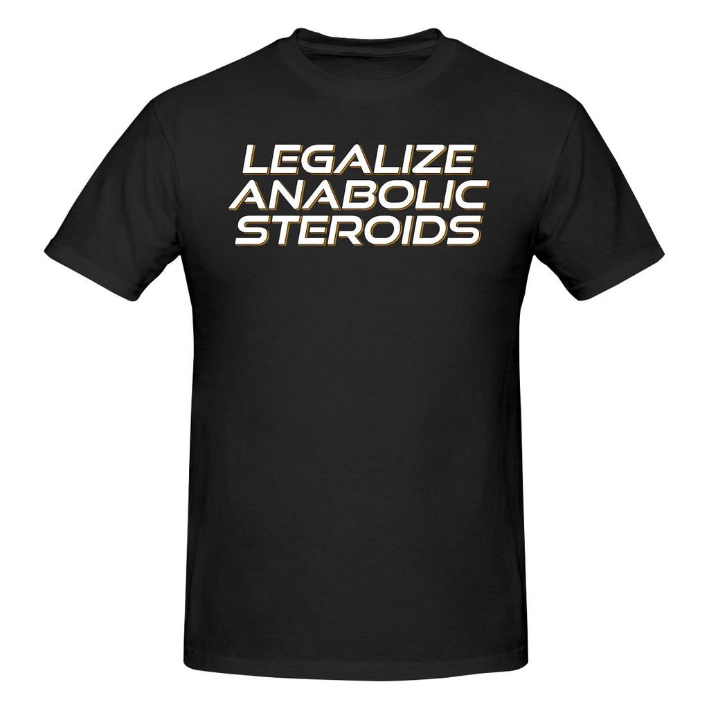 Legalize Anabolic Sterouds Street Tshirt Niche Casual Sweatabsorbing And Quickdrying Basic Tee