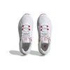 adidas Neo Ozelle Удобная Модная Ткань Низкий Верх Беговые Кроссовки Унисекс Красный Белый ID7178