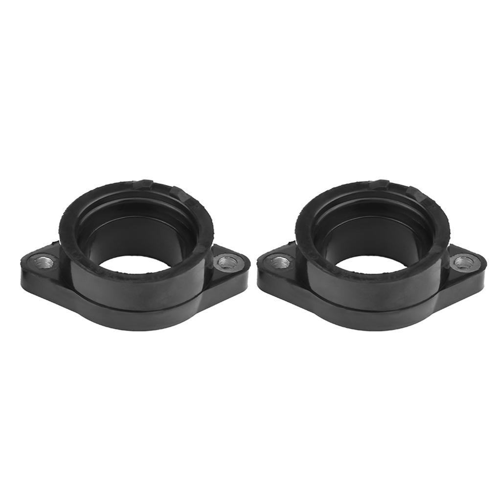2Pcs Motorcycle Carb Carburetor Intake Manifold Boot Joint for TX XS650 Twin 1974‑1977