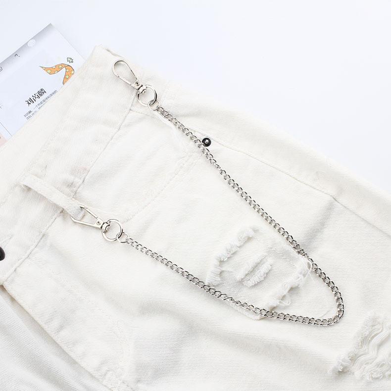 Style Metal Hiphop Waist Chain Unisex Jewelry Casual Spring Enhancement Outfit