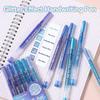 6 PCS Drawing Highlighter Morandi Gel Pen Glitter Effects Student Diary Scrapbook Painting DIY Office School Supplies Stationery