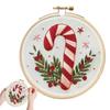 Creative Christmas Embroidery Kit Christmas Patterns Stamped Cross Stitch Set Christmas Decor