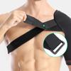 Вязаный плечевой бандаж Регулируемый компрессионный рукав-обертывание Защита Поддержка плеча Ремень Вывих