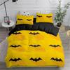 Halloween Flying Vampire Bedding Set Bats Duvet Cover Witchcraft Magic Polyester Comforter Cover Single Double King Bedclothes